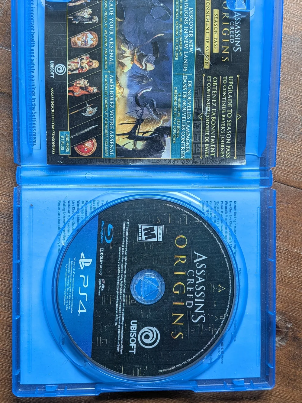 Assassin’s Creed Origins PS4 Game Complete with Case & Disc